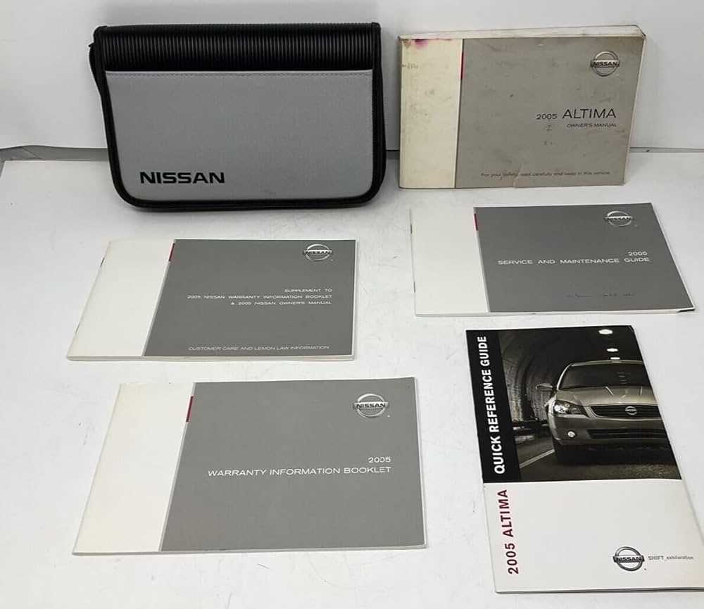 2005 altima owners manual