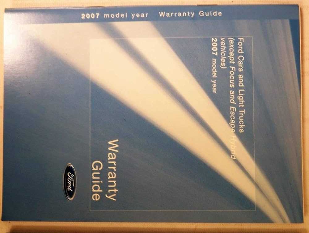 2007 ford taurus se owners manual