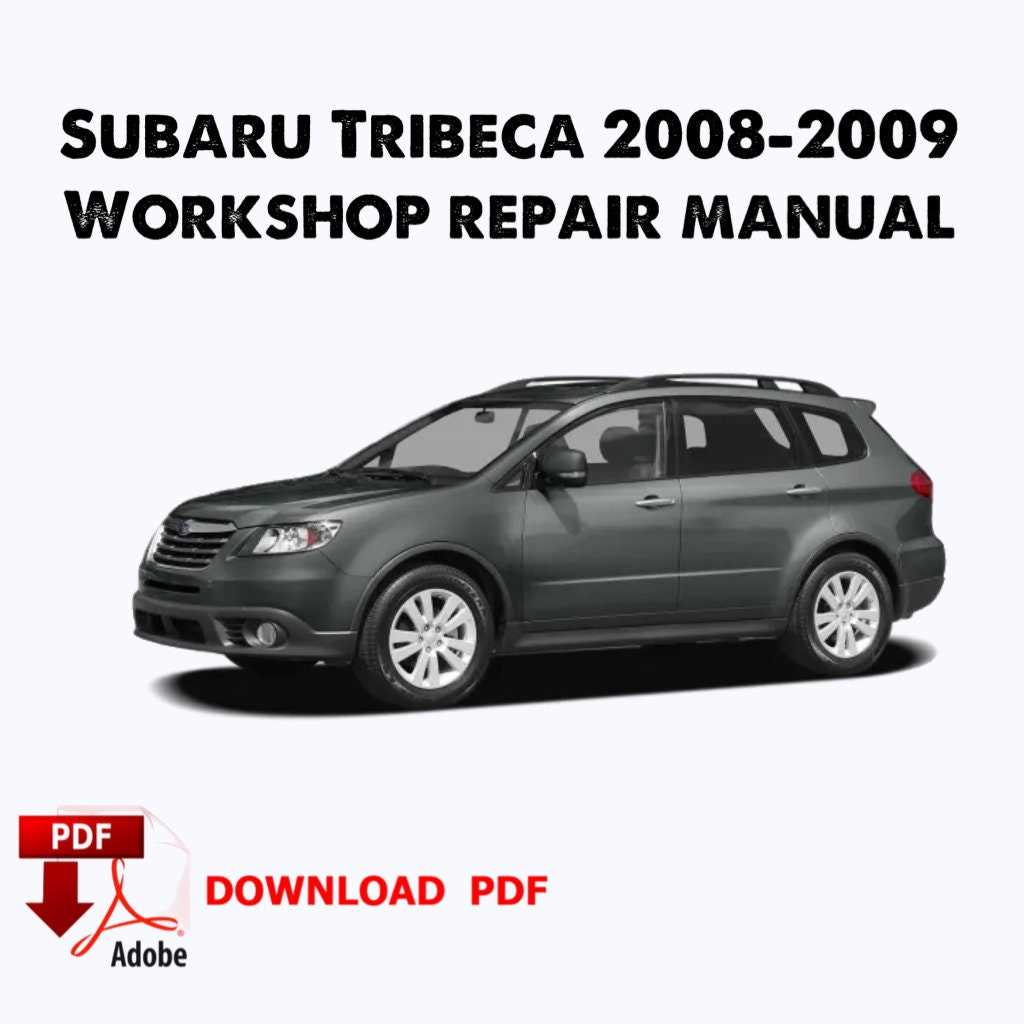 2006 subaru tribeca owners manual