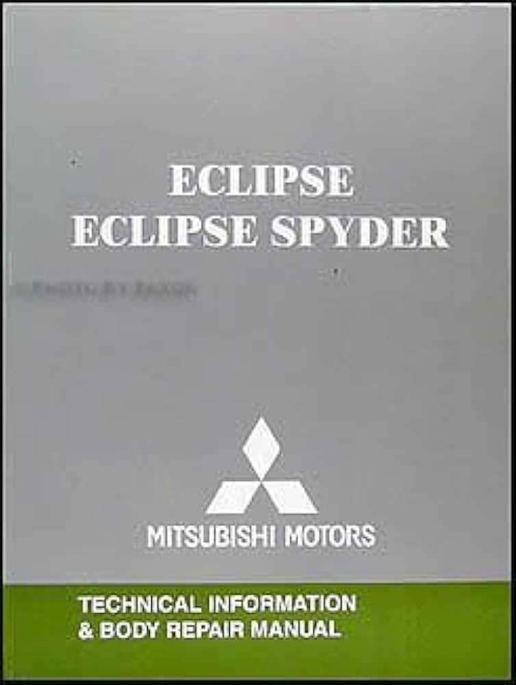 2007 mitsubishi eclipse spyder owners manual