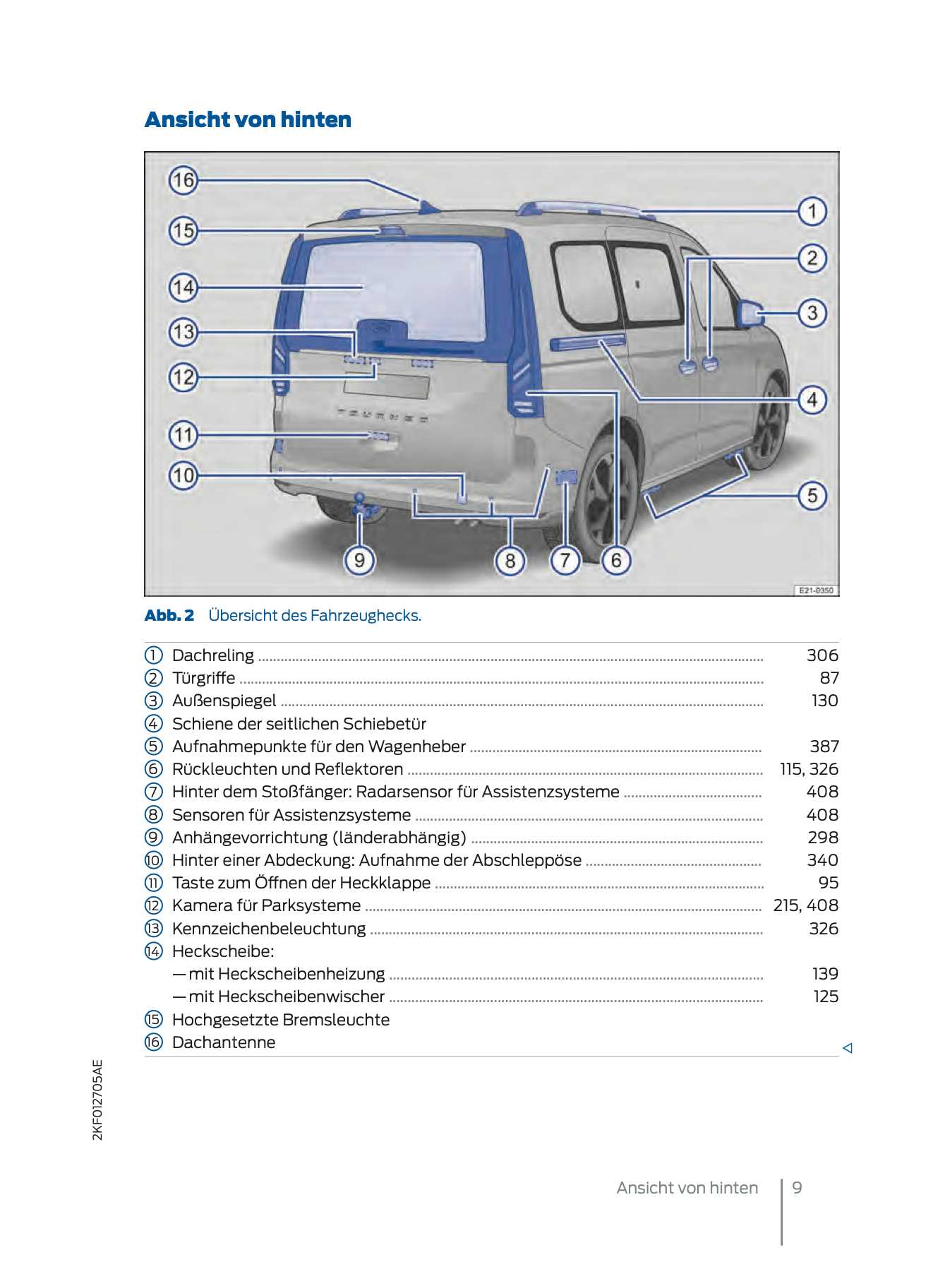 ford transit connect owners manual