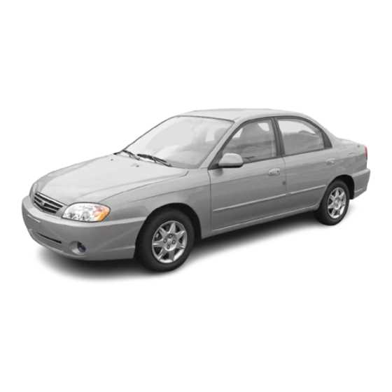 2002 kia spectra owners manual