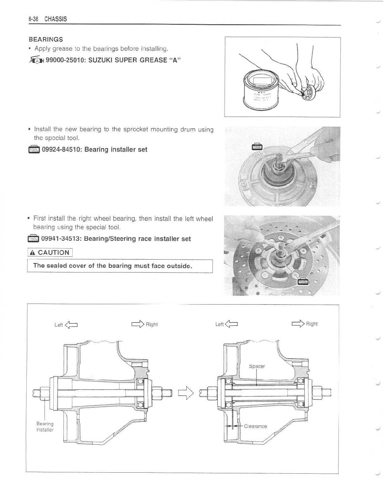 2003 gsxr 600 owners manual