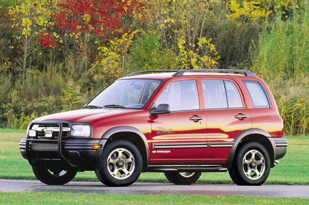 2000 chevy tracker owners manual