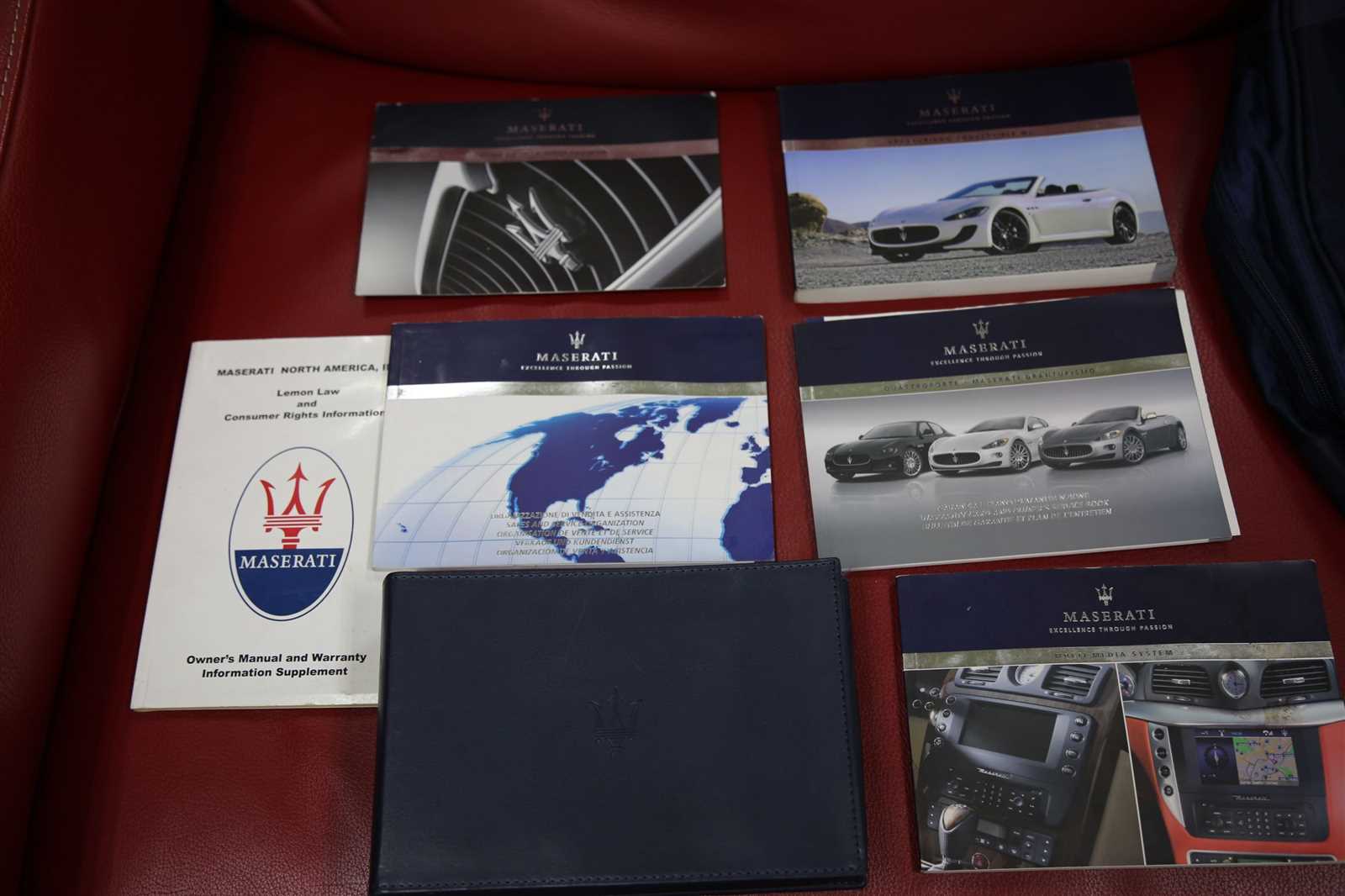 2012 maserati granturismo owners manual