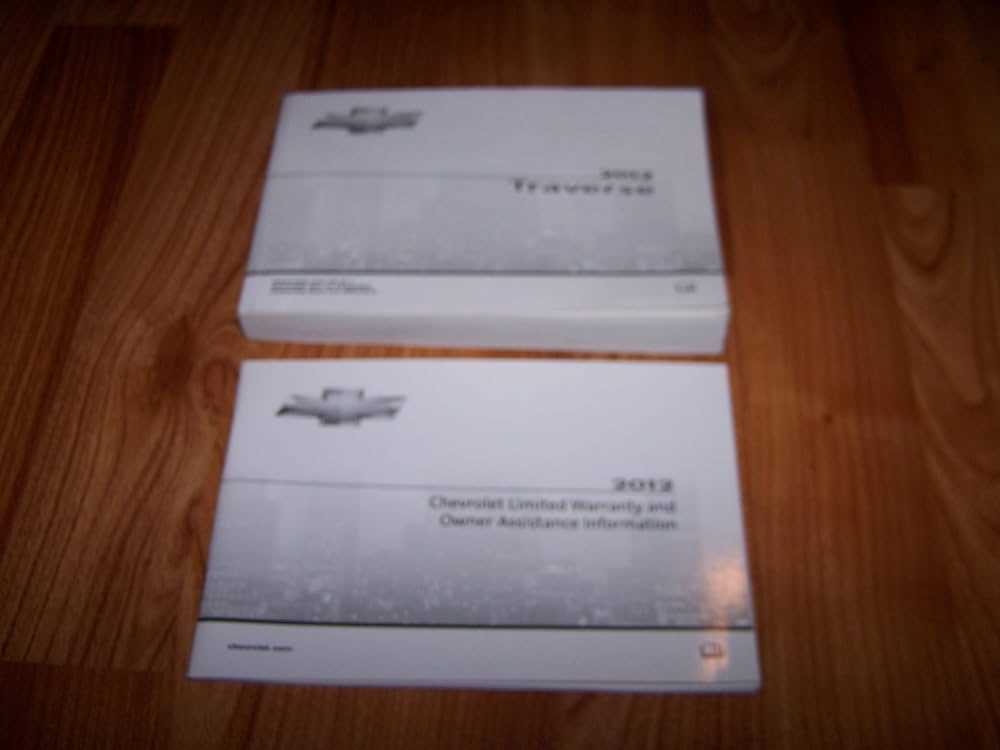 chevy traverse 2012 owners manual