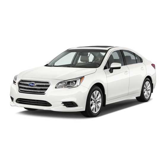 2017 subaru legacy owners manual