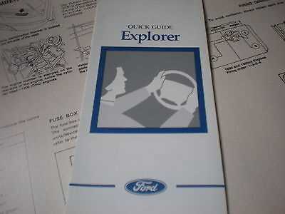 1997 ford explorer owners manual