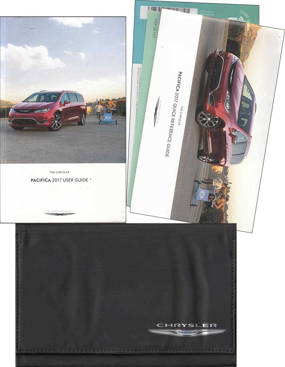 2017 chrysler pacifica owners manual