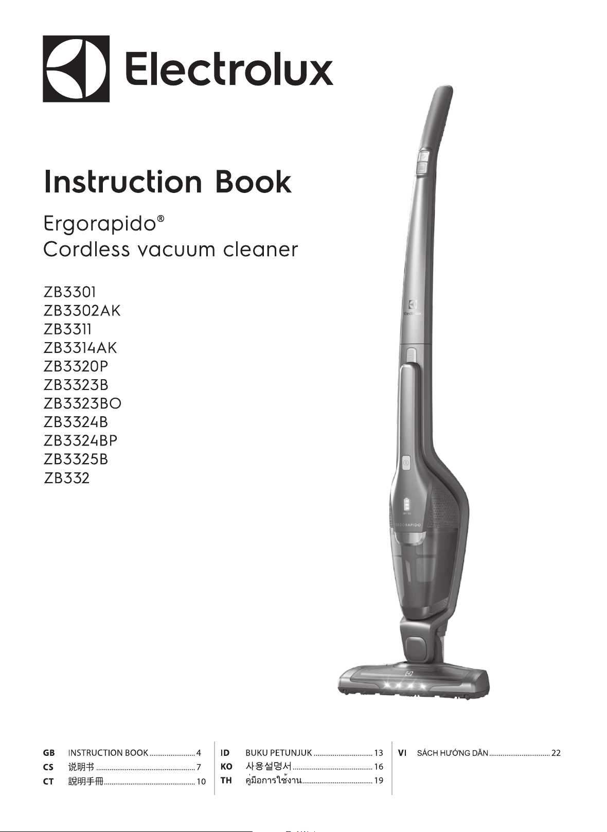 electrolux vacuum owners manual