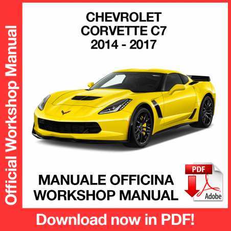 2017 chevrolet corvette owners manual