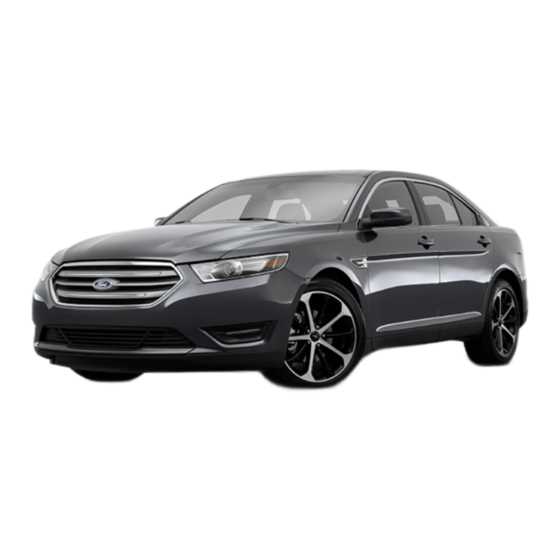 2015 ford taurus limited owners manual