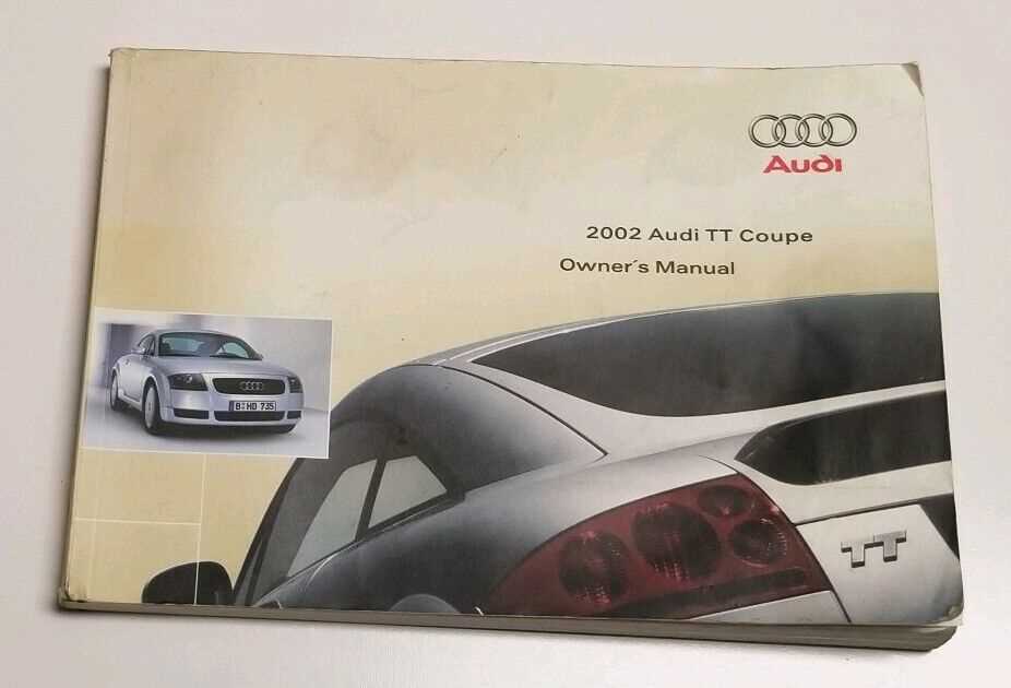 2002 audi tt owners manual