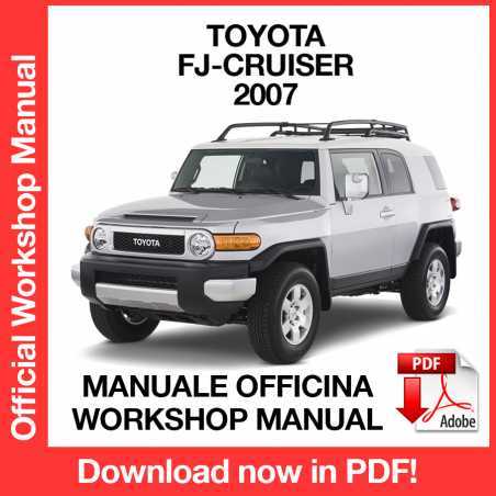 2007 toyota land cruiser owners manual