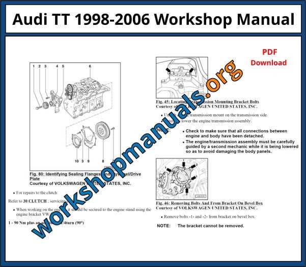 2001 audi tt owners manual