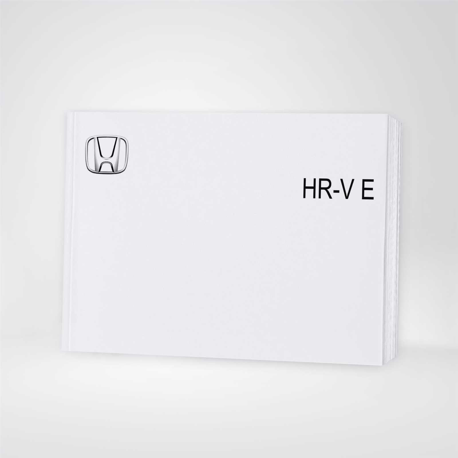 honda hr v 2022 owners manual