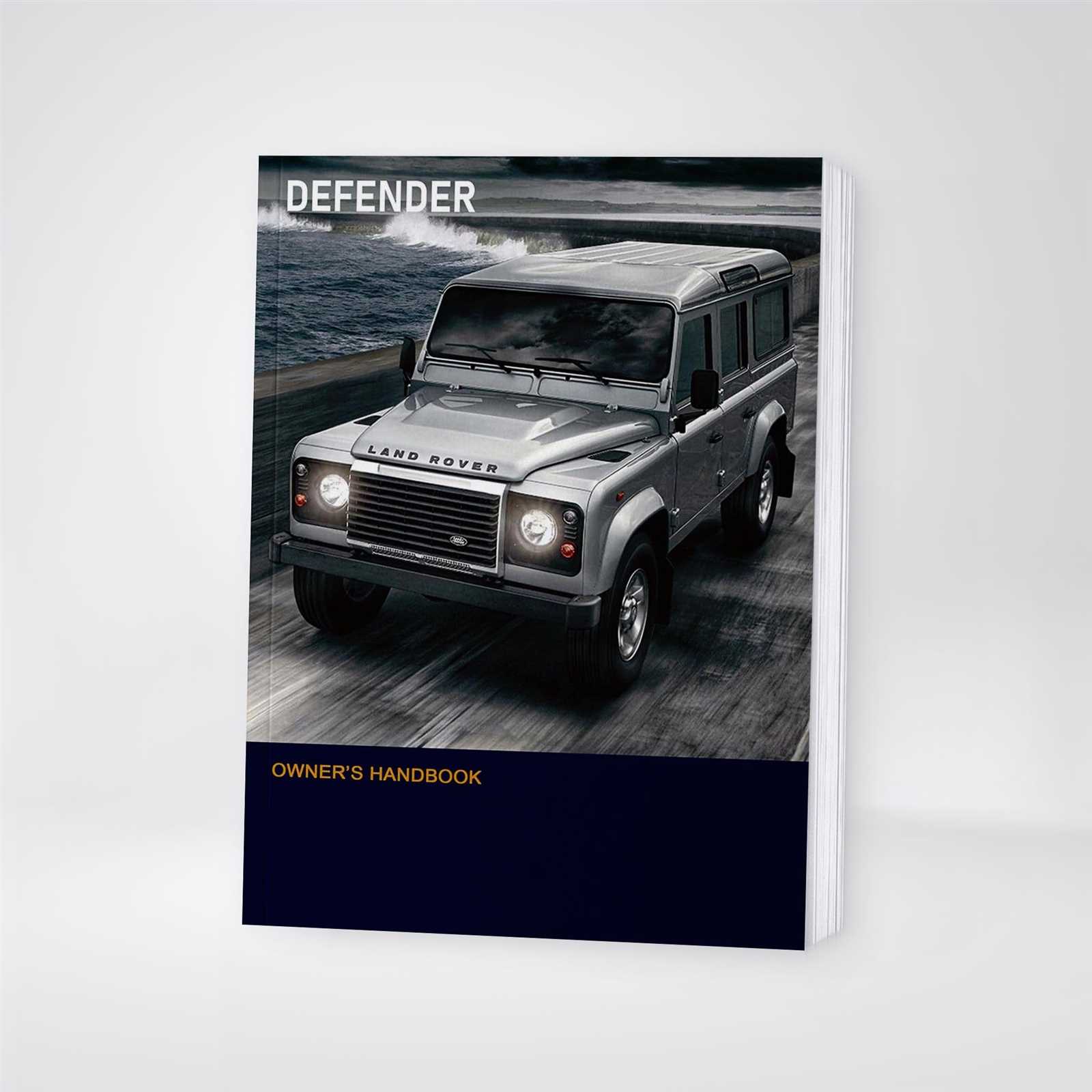 land rover defender owners manual