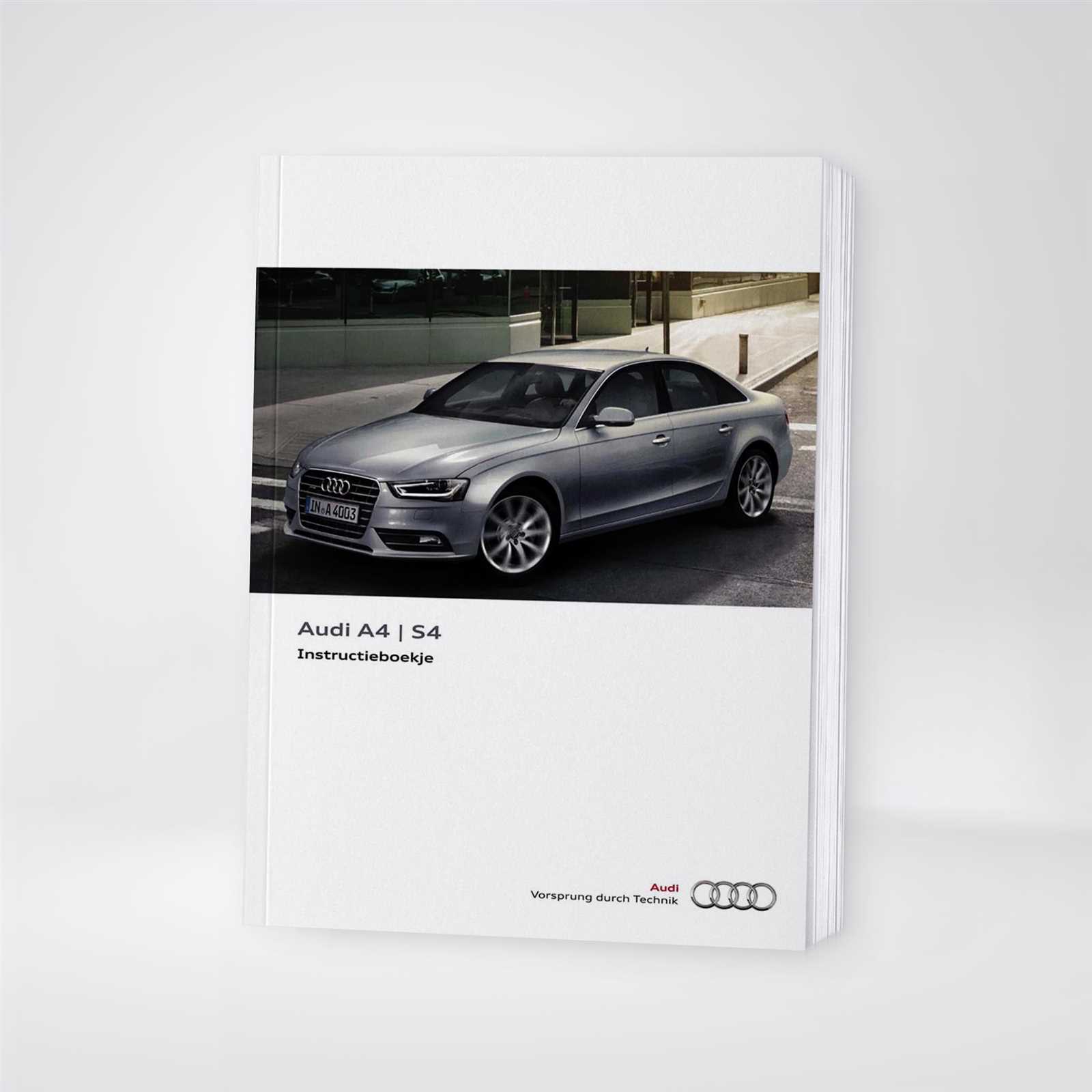 2008 audi a4 quattro owners manual