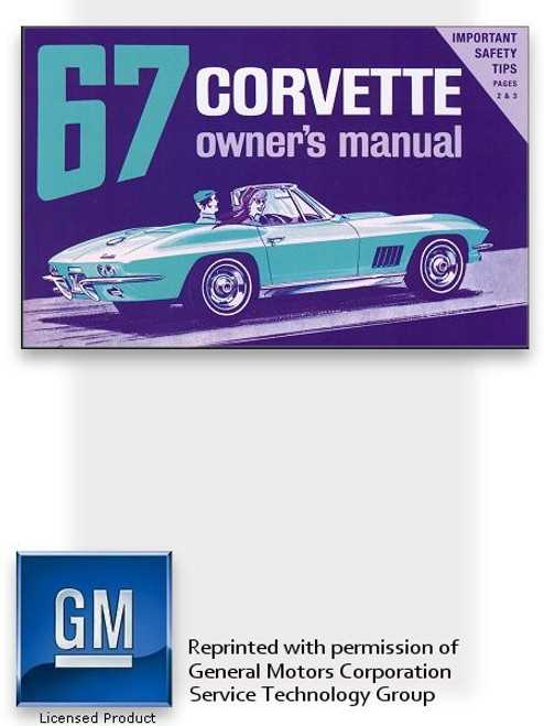 1963 corvette owners manual