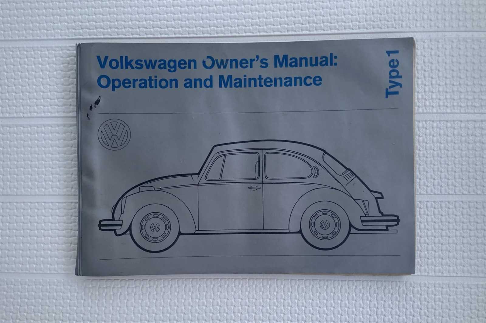 1973 vw beetle owners manual