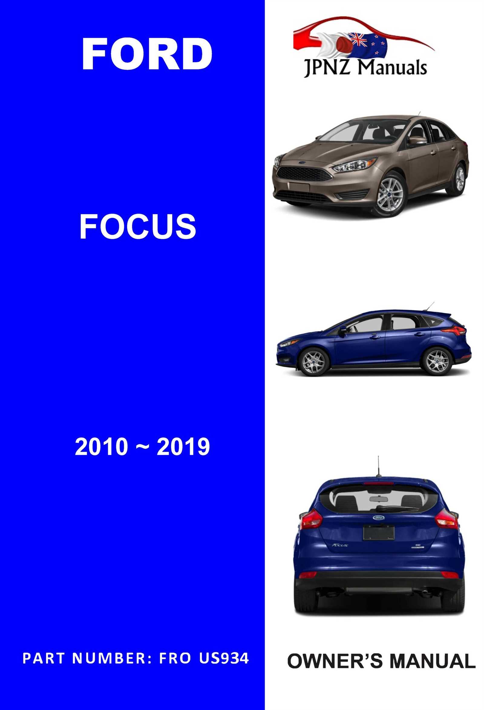 ford focus 2010 owners manual