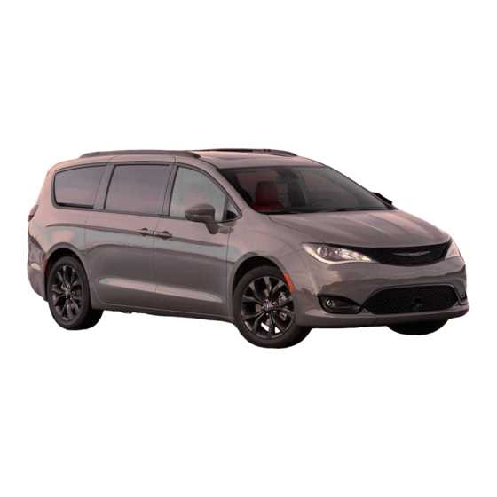 2020 chrysler pacifica owners manual