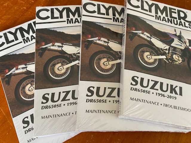 suzuki dr650 owners manual