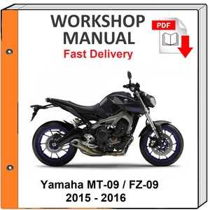 yamaha fz 09 owners manual