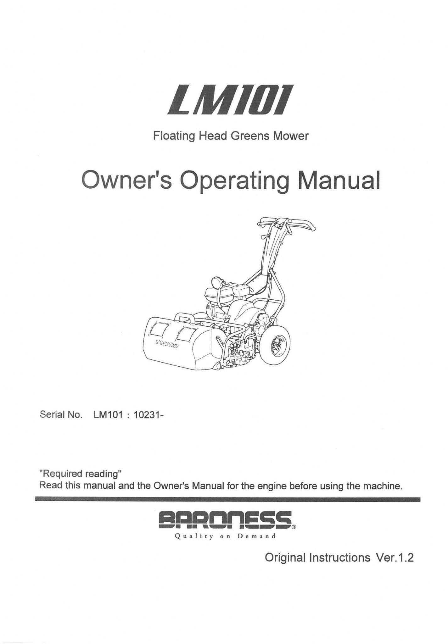 kubota z122r owners manual