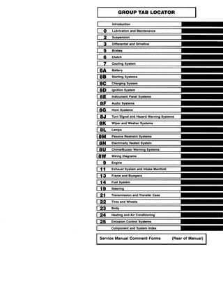 97 jeep wrangler owners manual