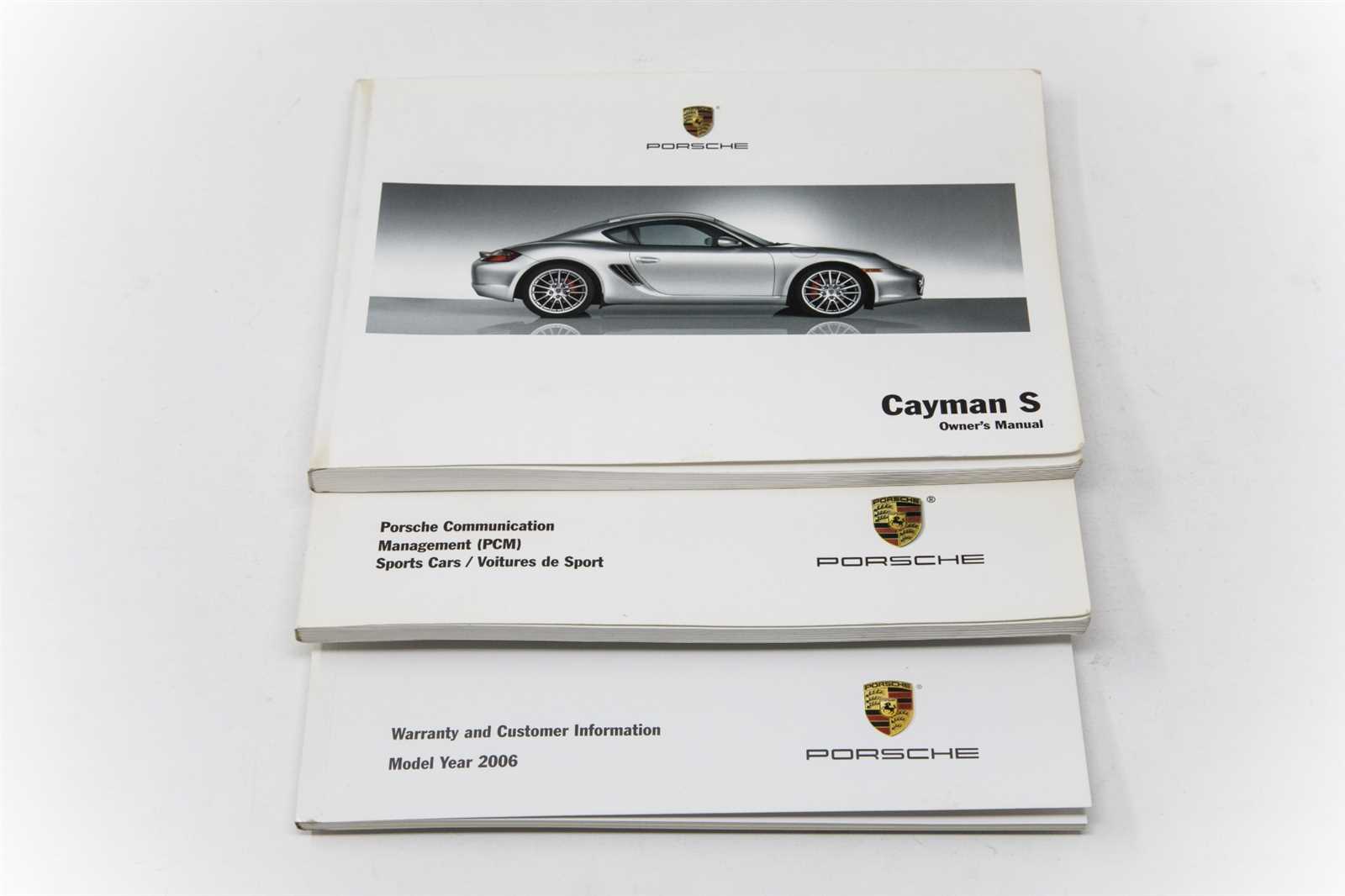 718 cayman owners manual