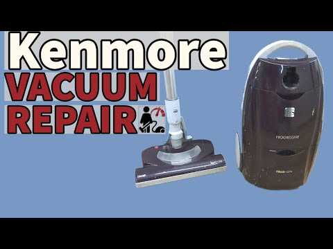 kenmore progressive canister vacuum owners manual