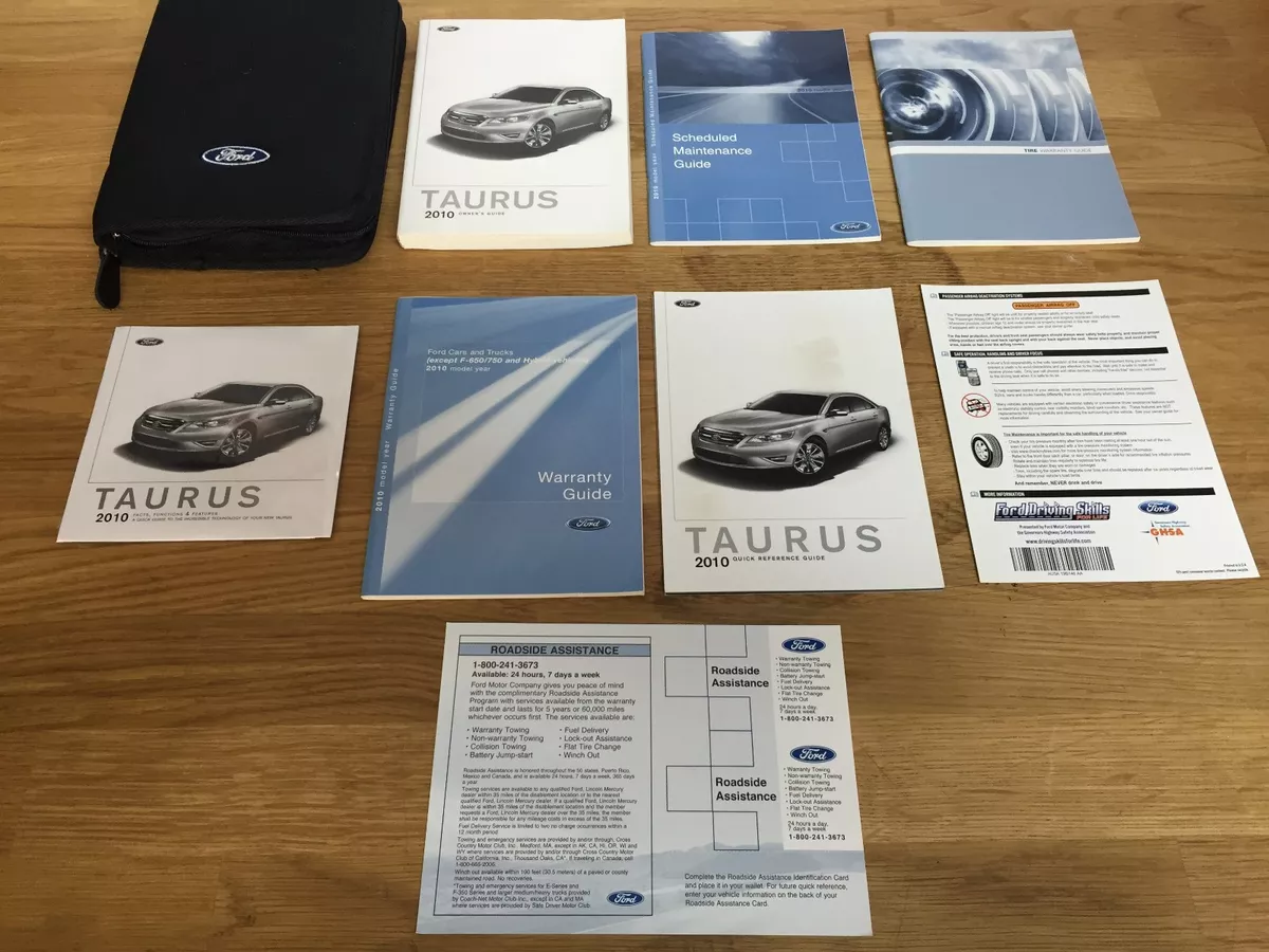 2010 ford taurus owners manual