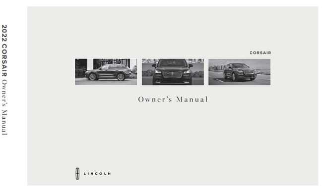 2023 lincoln corsair owners manual