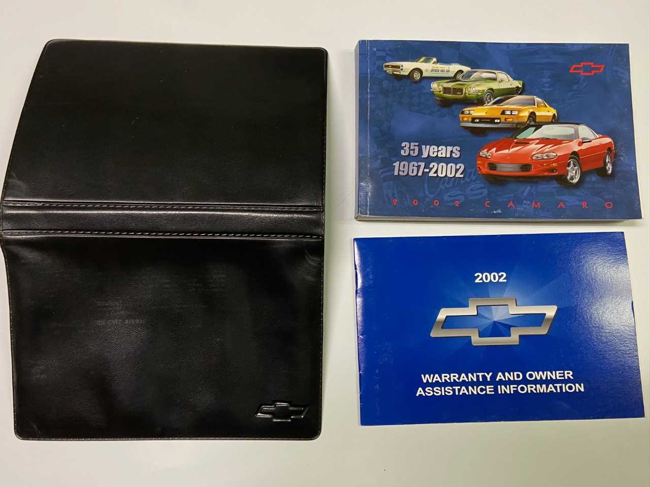 1967 camaro owners manual