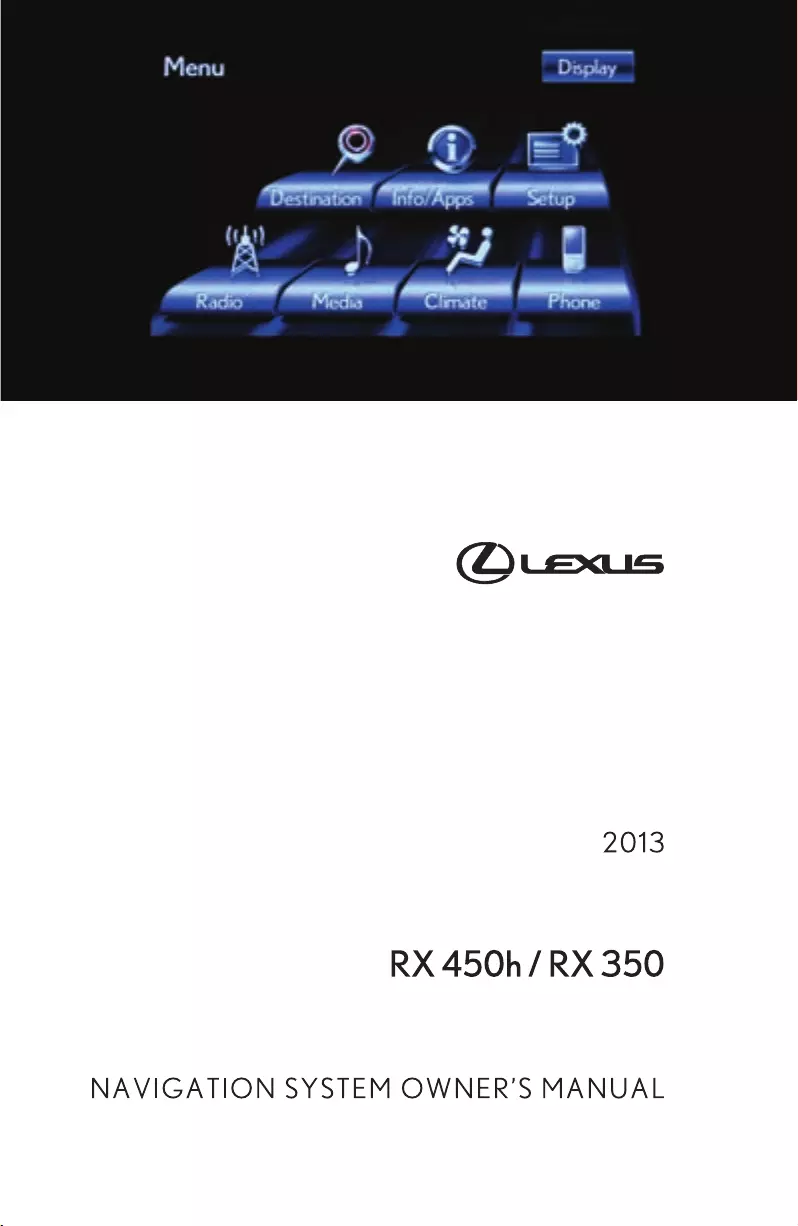 lexus 450h owners manual