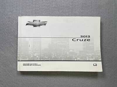 chevy cruze owners manual