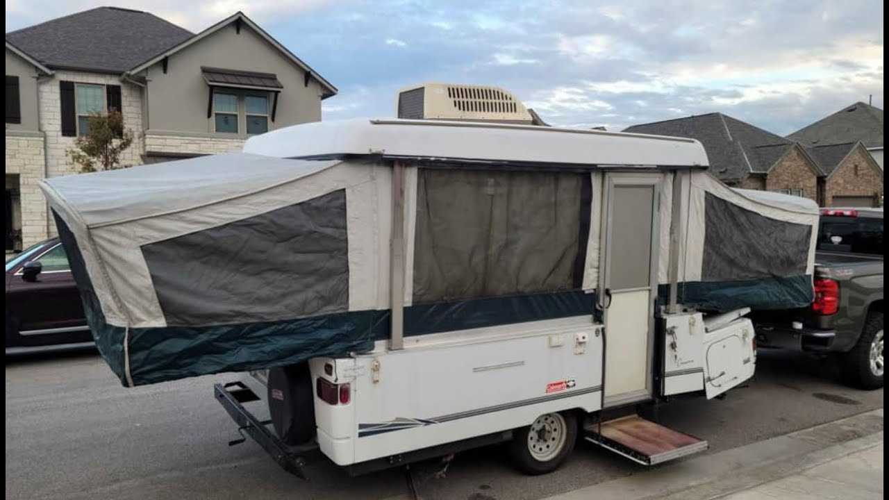 2000 coleman santa fe pop up camper owners manual