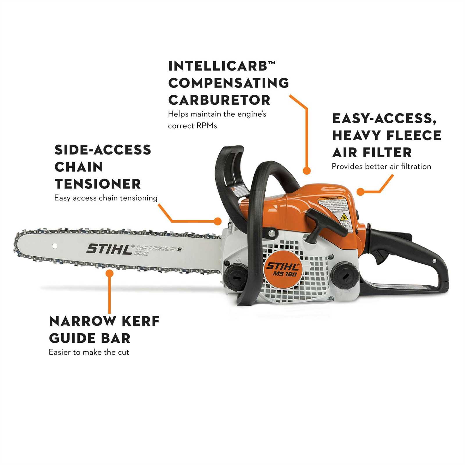 stihl chainsaw ms 180 owners manual