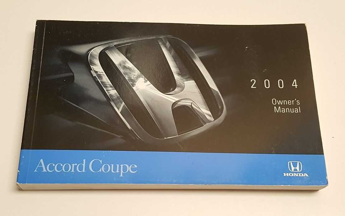 2004 honda accord ex v6 owners manual