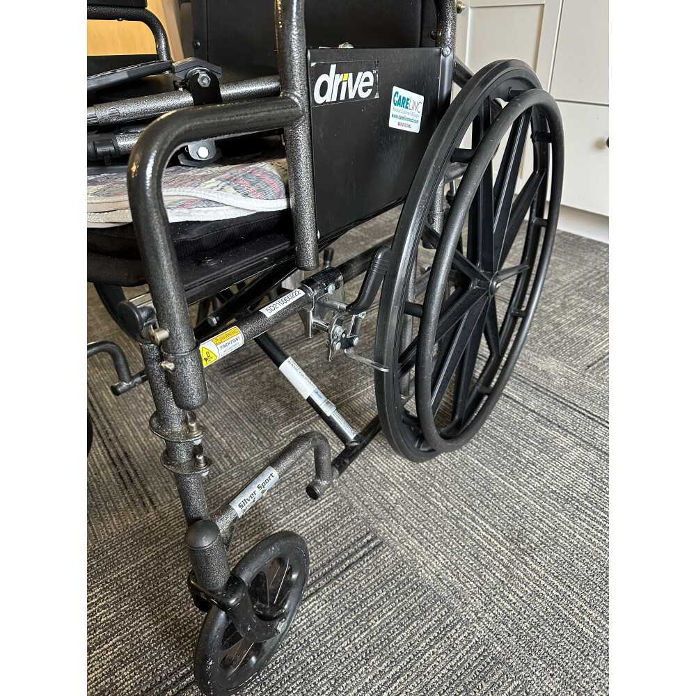 drive silversport 2 wheelchair owners manual