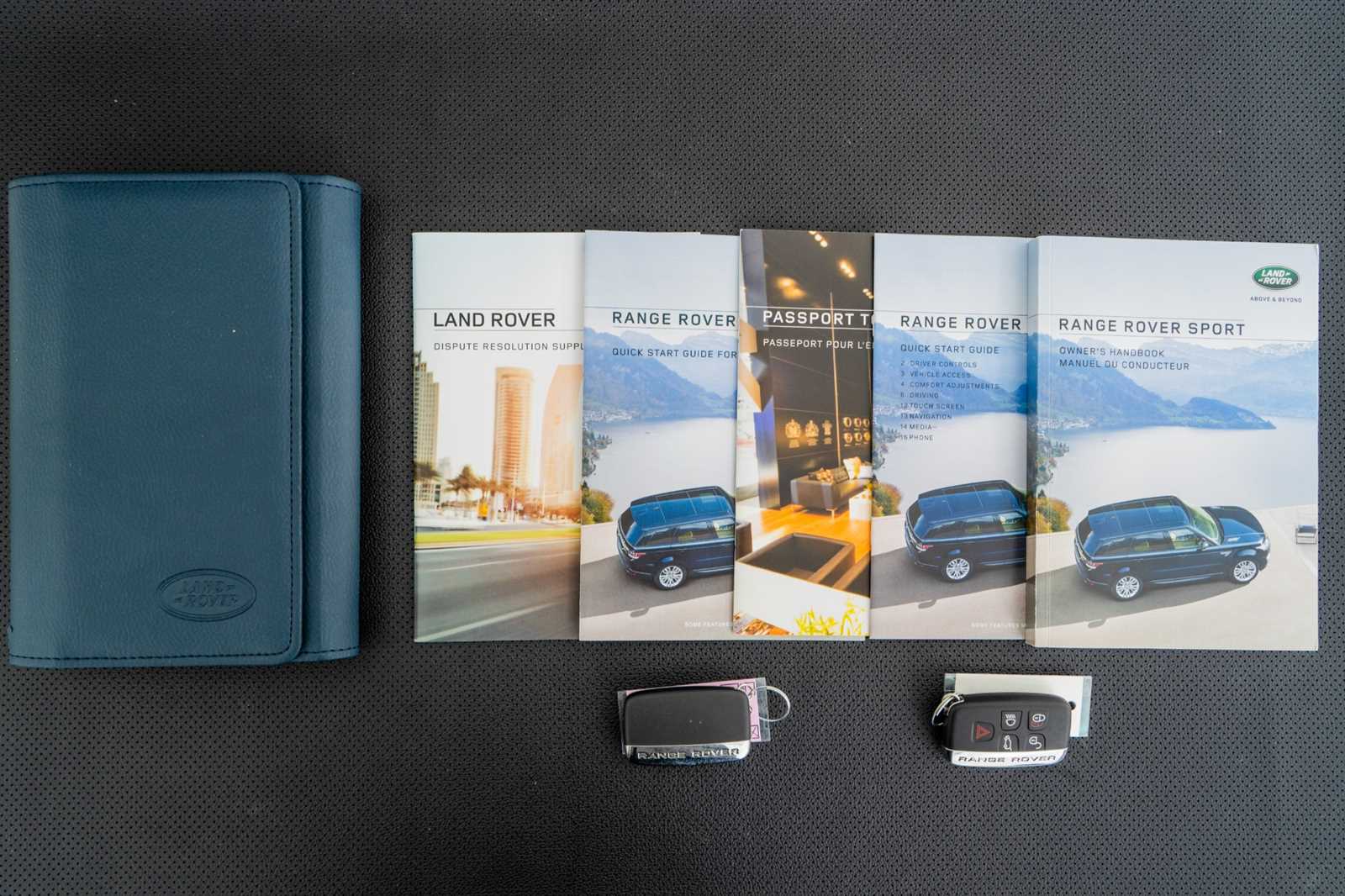 2016 range rover sport owners manual