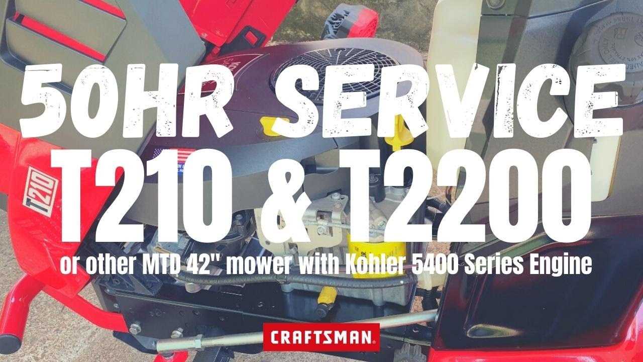 craftsman t2200 owners manual