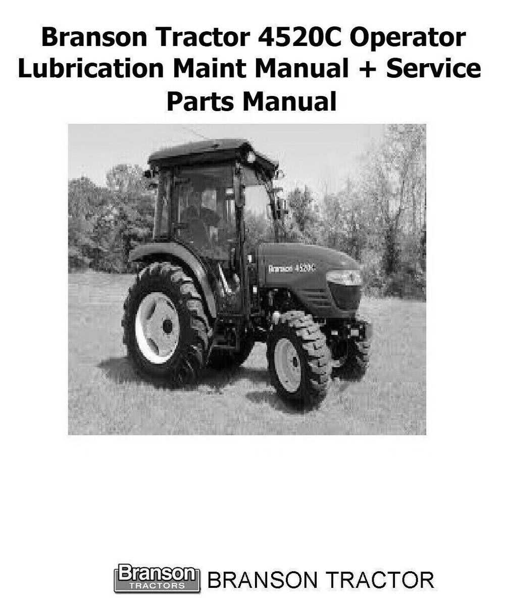 branson tractor owners manual