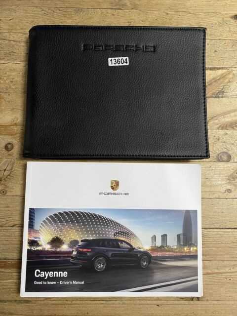 2018 porsche cayenne owners manual