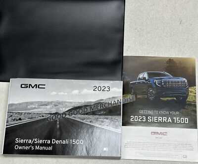 2023 gmc sierra elevation owners manual