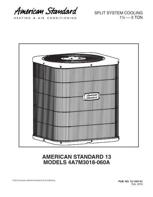 american standard furnace owners manual