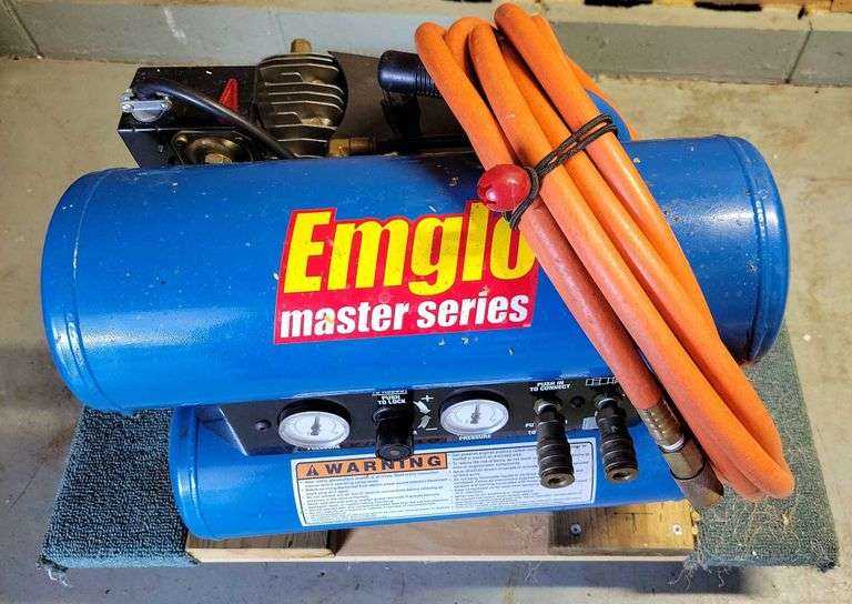 emglo air compressor owners manual