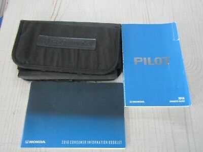 2018 honda pilot owners manual