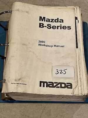 1999 mazda b2500 owners manual